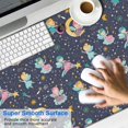thumbnail image 2 of Long Mouse Pads for Desk,Star Fairy Princess Pattern Desk Mats on Top Of Desks, Desk Mouse Pad Extra Large with 3mm Non-Slip Base and Stitched Edge for Gaming,Office,Work,Home 47.3"x23.6", 2 of 6
