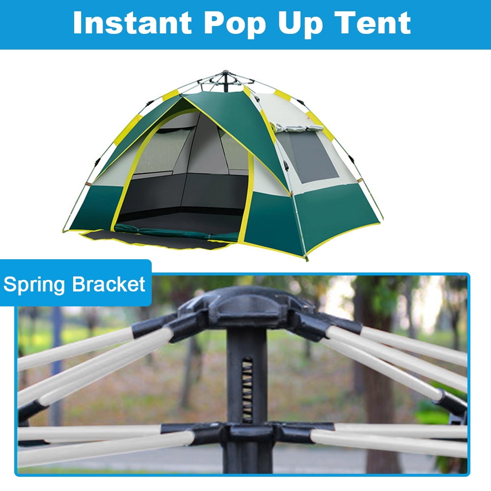 Pop Up Tent Water-resistant Portable Instant Automatic Camping