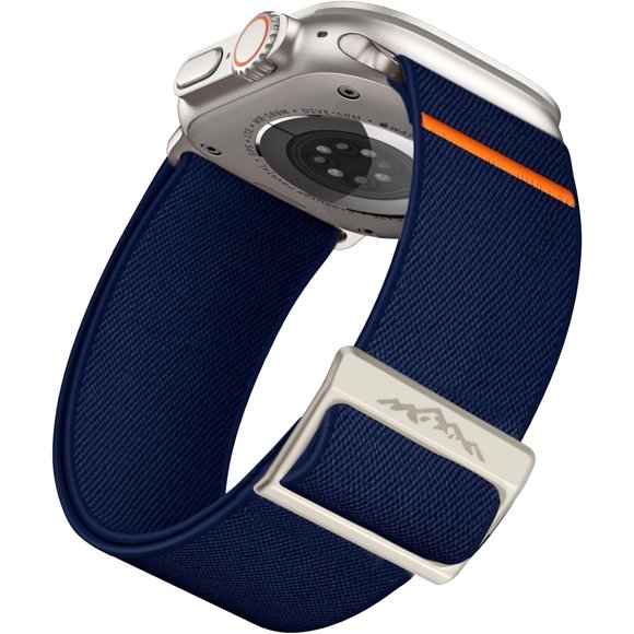 shiyou-Nylon Sport Bands Compatible with Apple Watch Ultra/Ultra 2 Band 49mm 45mm 44mm 42mm(S1/2/3), Adjustable Lightweight Stretchy Solo Loop Strap for iWatch Ultra1/2 10/9/8/7/6/5/4/3/2/1 Men Women