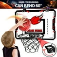 thumbnail image 3 of Lucky Doug Indoor Basketball Hoop for Kids, Mini Basketball Hoop for Door with 2 Balls, Basketball Toys for 3-12 Years Old Boys Girls, 3 of 9