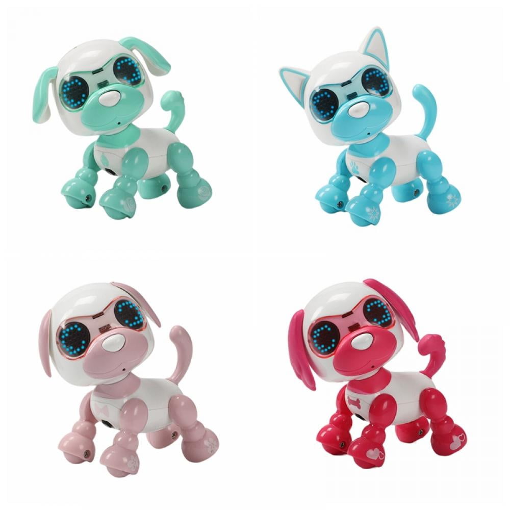 Interactive Puppy - Smart Pet, Electronic Robot Dog Toys for Age 3 4 5 6 7  8 Year Old Girls, Gifts Idea for Kids, Voice Control＆Intelligent Talking 