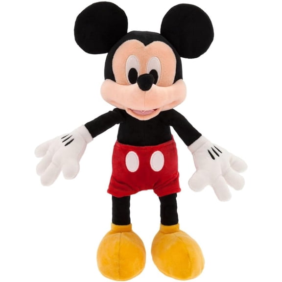 Disney Store Official Mickey Mouse Plush Toy, 13-Inch Soft & Cuddly Collectible