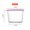 Pink, variant on Set of 2 Transparent Glass Sealed Jars for Food Storage - Airtight Round Pickle Jars with Lids