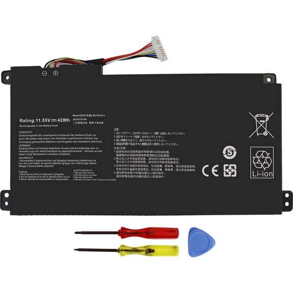 42Wh B31N1912 C31N1912 Laptop Battery for ASUS VivoBook 14 15.6" E410 E410MA E410M L410MA  E410KA F414MA E510 E510M