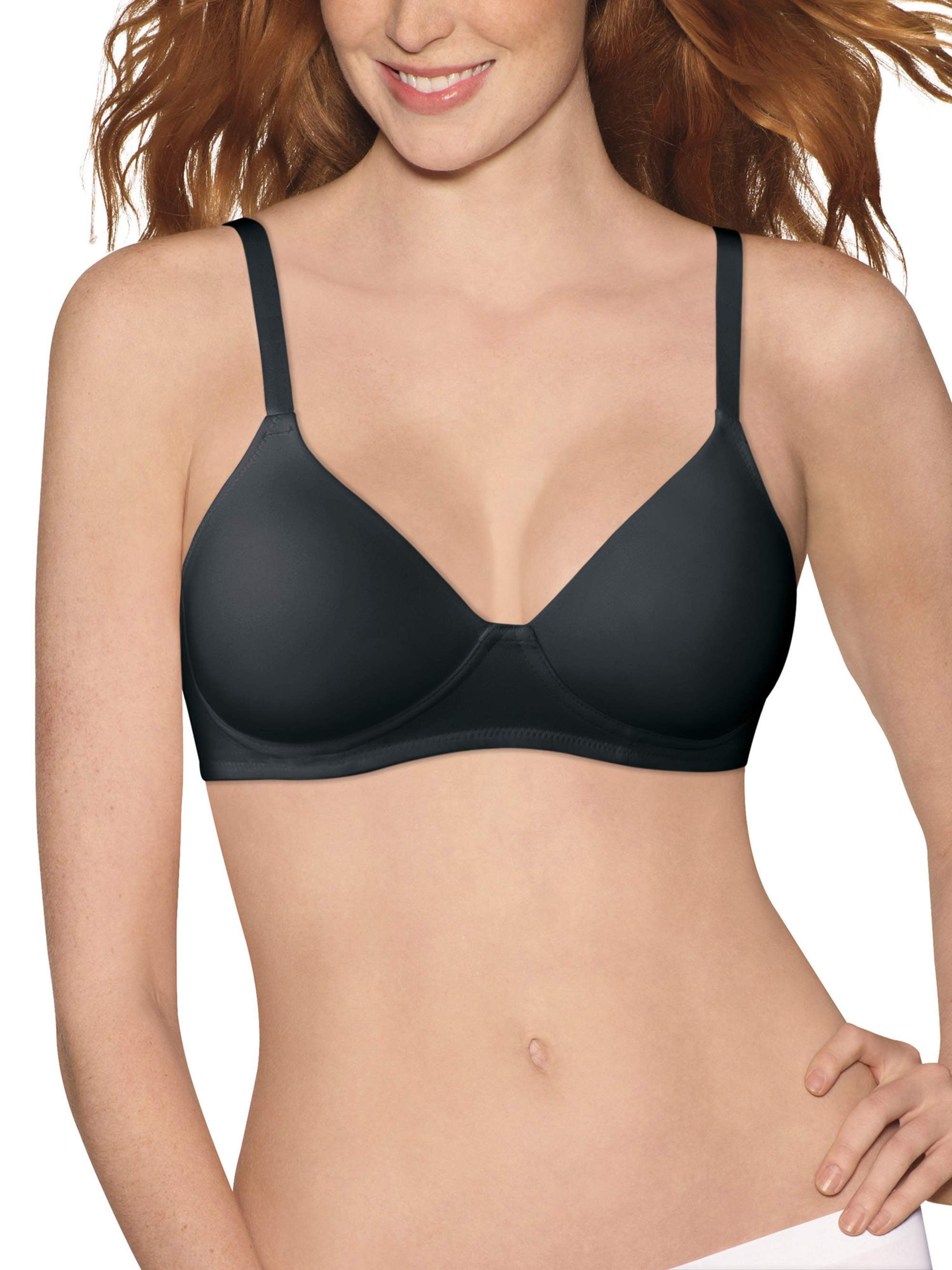 hanes concealing petals underwire bra 38d