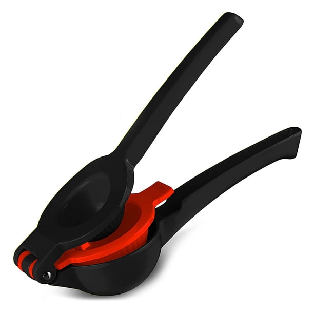 Exprimidor de limón - Exprimidor de limón y lima 2 en 1 fácil de exprimir - Exprimidor manual de cítricos para obtener hasta la última gota de jugo MFZFUKR CPB-US-WZY42-2