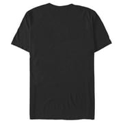 Mens The Big Bang Theory Bazinga Periodic Table of Elements Graphic Tee Black 4X Large