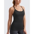 thumbnail image 2 of Musculosa CRZ YOGA con espalda nadadora y sostén incorporado Negra XX-S, 2 of 8