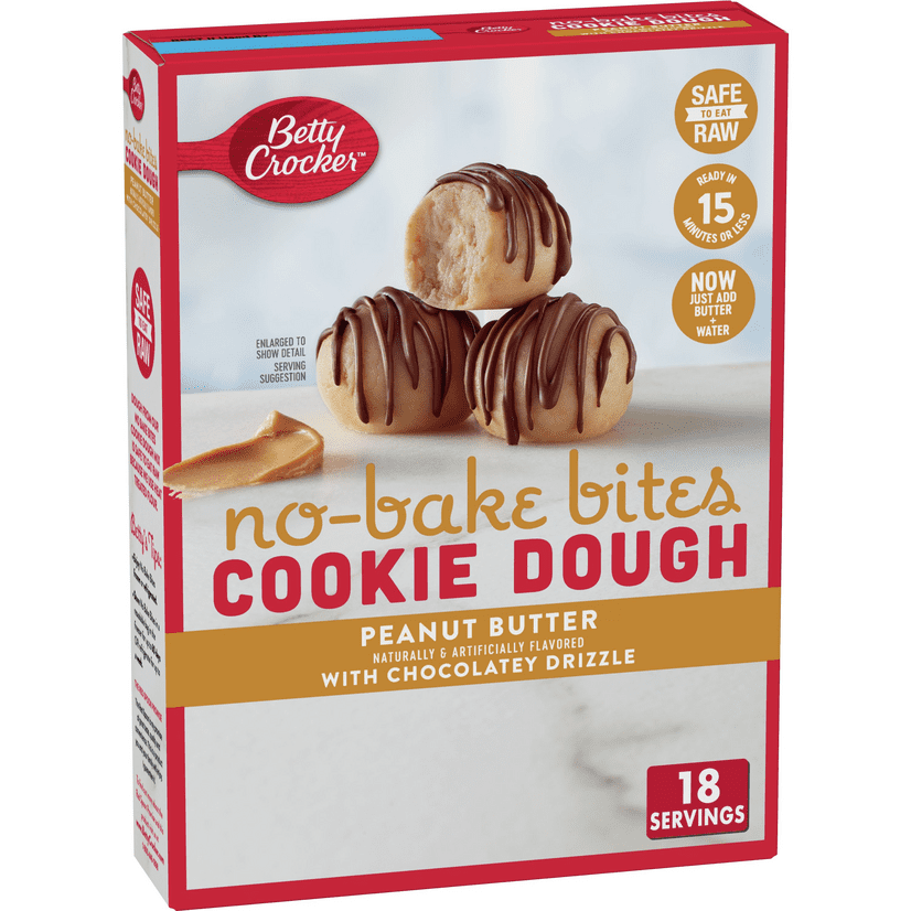Betty Crocker Peanut Butter Cookie Dough Bites, 12.2 oz
