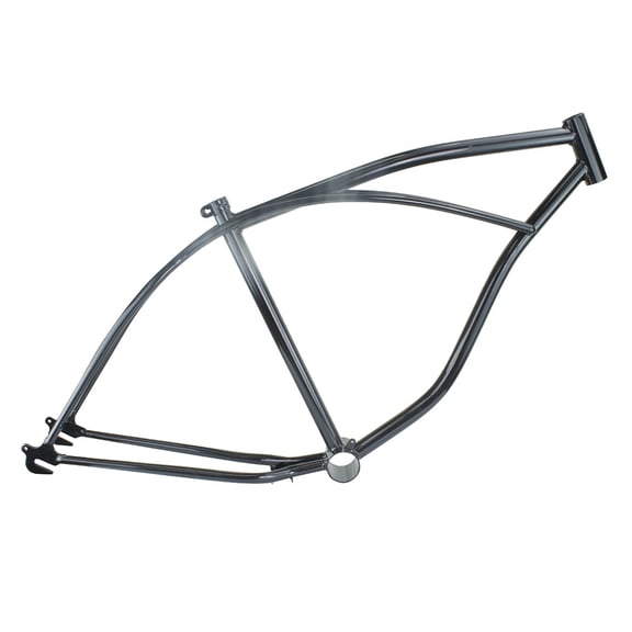 OG 26" Beach Cruiser Steel Bicycle Frame Black