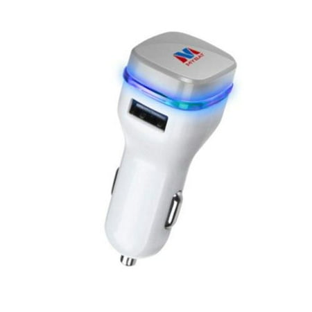 Dual S5 Wall Adapter Insten 3.1A Dual Port USB Car Charger Adapter Universal For Cell Phone Smartphone Samsung S9 S8 S7 Edge S6 S5 J7 J3 iPhone SE 5S 6s 7 8 Plus X iPod Coolpad Canvas Defiant White Gray ()