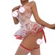 thumbnail image 5 of Gibobby Sujetador De Encaje Para Mujer Lenceria Sexy para Mujer Transparente Ropa Interior Lenceria Vestidos de Mujer Sexis Bralette y Tanga Conjunto Interior Mujer(Rojo, G), 5 of 5