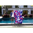 thumbnail image 5 of Koolwaves Red, White and Blue Inflatable Pool Lounger, Ages 8 & up, Unisex, 5 of 11