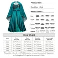 thumbnail image 4 of Little Girls Anna Queen Cosplay Dress Halloween Birthday Party Fancy Outfits, 4 of 7