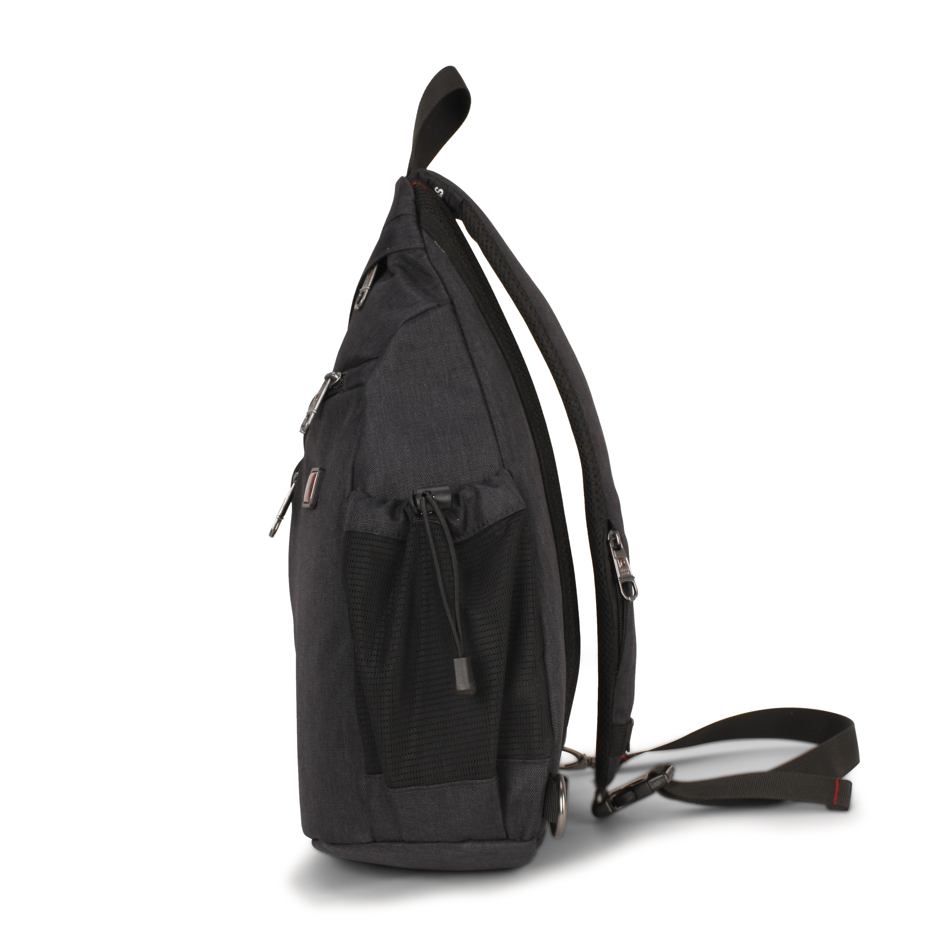 SwissTech Travel Sling Backpack, Black (All Ages) (Walmart Exclusive) - image 3 of 10