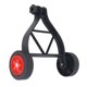 thumbnail image 2 of Rueda De Soporte Para Cortadora De Césped, Rueda Auxiliar Portátil Universal Para Jardinería, 2 of 7