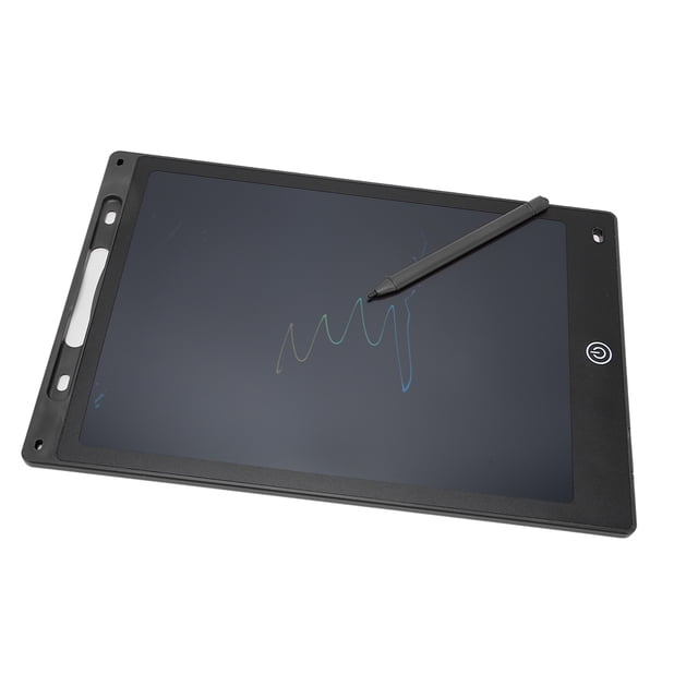 Tableta De Escritura LCD, Tablero De Garabatos De 12 Pulgadas, Tablero De Dibujo Para Niños Pequeños, Juguetes, Protección Para Los Ojos Con Botón De Eliminación Y