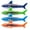 F-336, variant on Underwater Diving Toys, Sinking Play Set, Floating Accessories, Bright Colors, for Boys Girls, Pool Fun, Bath Time Toys, Safe Materials, Durable Design, Age 3-8, Water Games, Swim Toys, JACSZPA