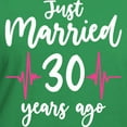 thumbnail image 3 of CafePress - 30Th 30 Year Wedding Anniversary Gift Couples Husb Women's V Neck T Shirt - Women's V-Neck Dark T-Shirt, 3 of 4