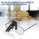 thumbnail image 2 of Lupa de clip para lunetas con 3 lentes intercambiables, clipsable y rabattable mains libres 1,5 x 2,5 x 3,5 x para la conferencia, la costura, los amantes, la carta, 2 of 5