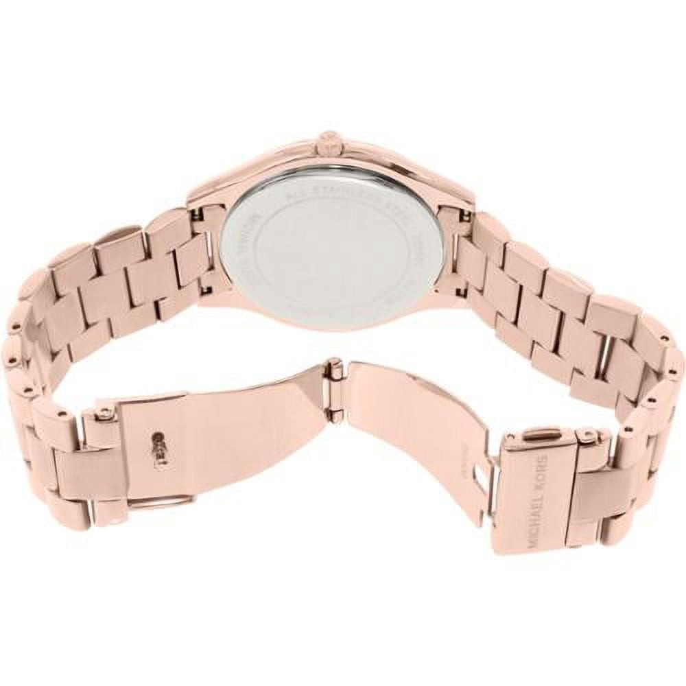 Michael Kors Women's Slim Runway Rose Gold Watch MK3494