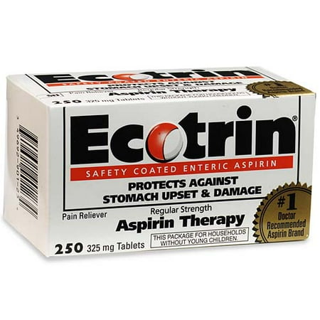Ecotrin Enteric Aspirin, 250 - Tablets