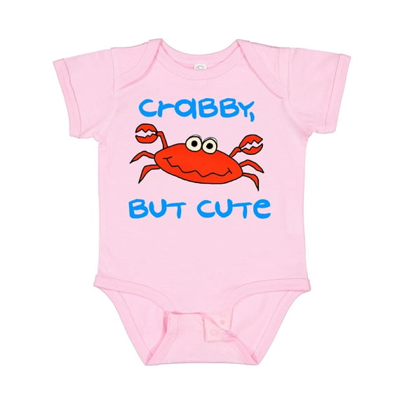 Inktastic Crabby but Cute Boys or Girls Baby Bodysuit
