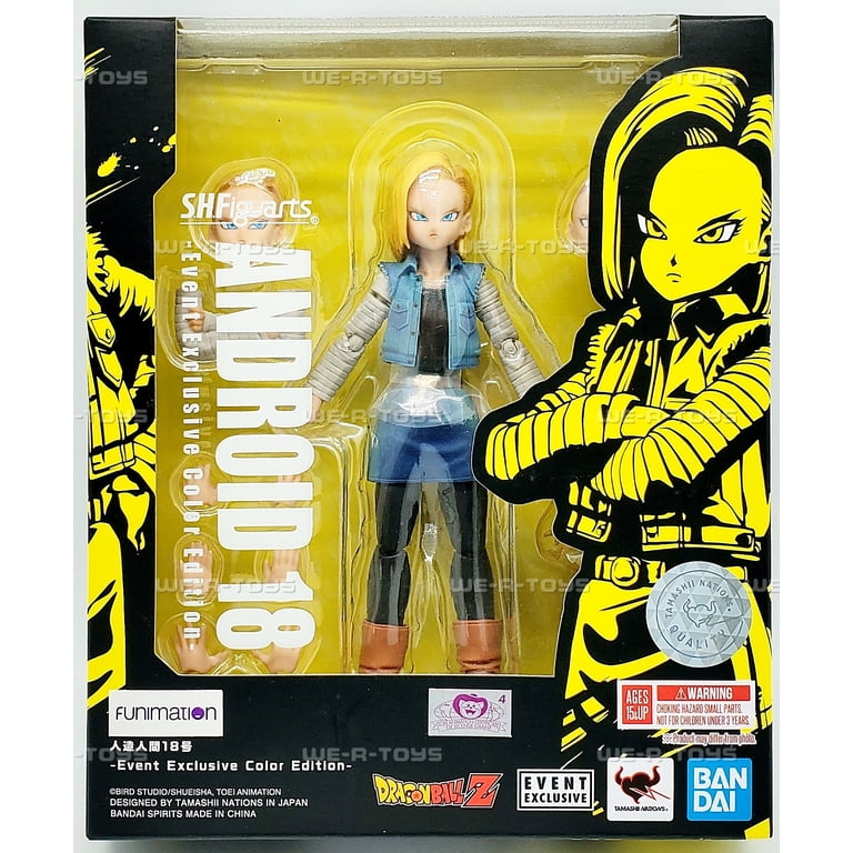 S.H. Figuarts Dragon Ball Z Android 18 Event Exclusive Color