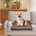 thumbnail image 1 of Alfombrilla de seda de hielo para verano para mascotas con almohada para perros y gatos, almohadilla suave y lavable transpirable, 70x70cm, sofá portátil para jaula, 1 of 4