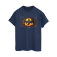 thumbnail image 1 of DC Comics Womens The Flash Batman Red Splatter Cotton Boyfriend T-Shirt, 1 of 3