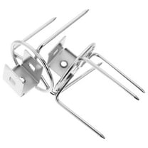 YSNOOWE 2Pcs Heavy Duty Rotisserie Forks for Grilling and Meat Roasting 11 8 7 9 3 9in