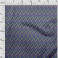 thumbnail image 2 of oneOone Georgette Viscose Fabric Herringbone Geometric Print Sewing Fabric BTY 42 Inch Wide, 2 of 4