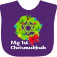 thumbnail image 3 of Inktastic My First Chrismukkah Boys or Girls Baby Bib, 3 of 4