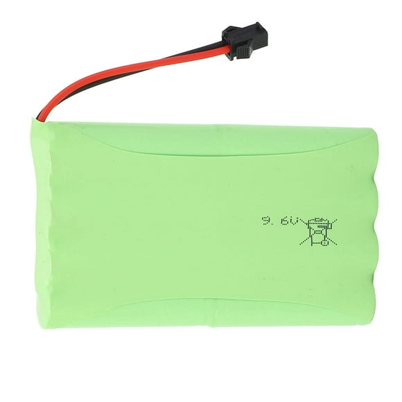 Batería de Litio de 9.6v 2400 Mah, Batería de Litio de AutomÓVil RC Portátil Duradera Para Botes RC