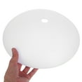 thumbnail image 5 of QIFULL Round White Ceiling Light Shade Plastic Cover with or Design for Indoor Use, 5 of 9