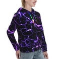 thumbnail image 6 of Xecao Galaxy Lightning Pattern Hoodies for Women Sweatshirts Long Sleeve Sweatshirts Pullover Outfits with Pocket-XX-Large, 6 of 7