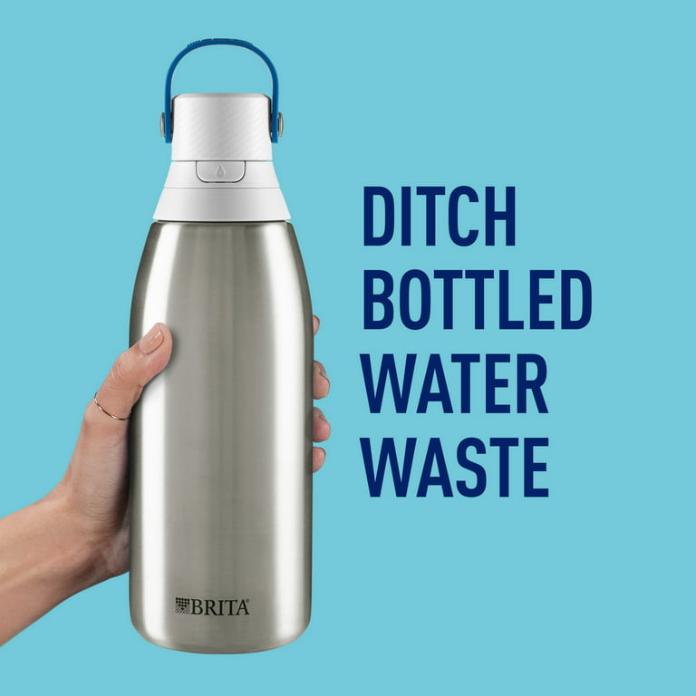 32oz Stainless Steel Filtered Water Bottle