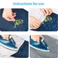 thumbnail image 4 of 14 Uds. Pegatina de tela bordada de dinosaurio, lindos parches bordados para apliques de dinosaurio, pantalones de ropa duraderos a la moda oso de fresa  Hogar, 4 of 5