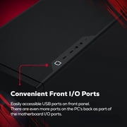 iBUYPOWER Slate Gaming PC Desktop, Intel Core i7 14700F, NVIDIA GeForce RTX 5060Ti 8GB, 32GB DDR5 RGB RAM, 1TB NVMe SSD