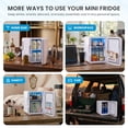 thumbnail image 2 of MotionGrey Mini-Frigo Portable 5 L - Double Alimentation CA/CC, Refroidissement et Réchauffement Rapides, Design Compact en Plastique PP avec Poignée de Transport - Idéal pour la Voiture, la Chambre et le Bureau, 2 of 9