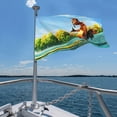 thumbnail image 4 of Chicken Flag Double Sided Man Cave Funny Flag 6x4 FT Poster Meme Tapestry for College Dorm Room Bedroom Wall Art Decor Banner Outdoor Travel Events Festivals Parties-Gifts, 4 of 9