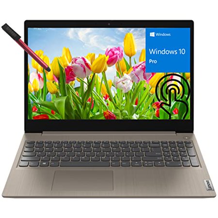 2022 Newest Lenovo IdeaPad 3 15 15.6" Touchscreen Windows 10 Pro S Business Laptop, Intel Core i3-1115G4 (Beat i5-10210U), 12GB DDR4 RAM, 1TB PCIe SSD, 802.11AC WiFi, BT 5, Almond, 64GB Flash Stylus