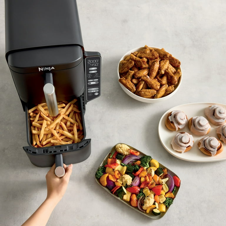 Ninja, DoubleStack 2-Basket Air Fryer, 8 QT, Family Size - Walmart.com