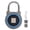 Gray Blue, variant on Riousery Fingerprint Portable Bluetooth Lock Smart Padlock Keyless AntiTheft Security Door Tool IP65 for Bag Drawer Suitcase (Light Grey) 5.11 inches / 13 cm