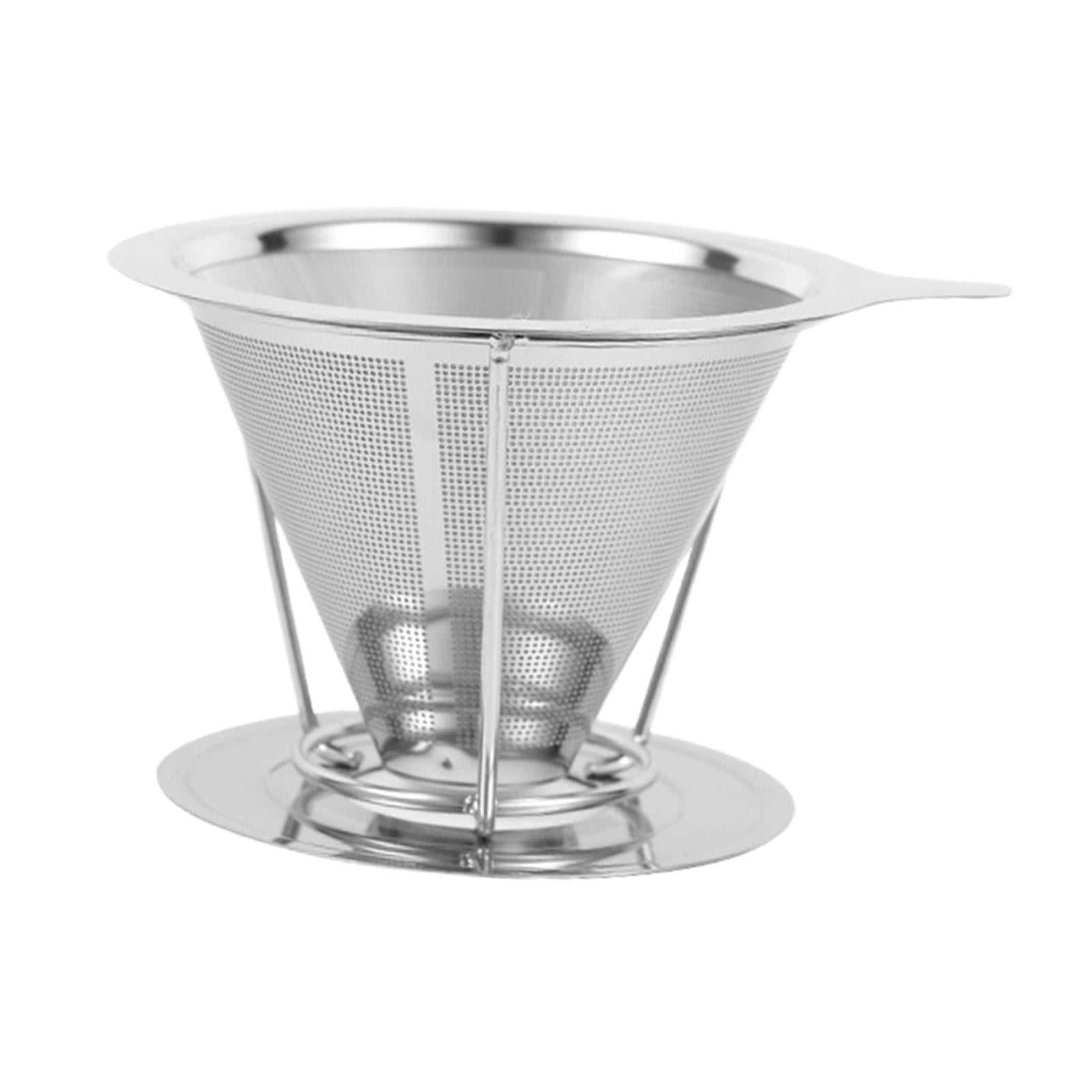 Paperless Coffee Filter Metal Cone Filter Portable Mesh Coffee