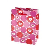 Hearts & Dots Valentine Gift Bag, 48 Count