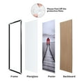 thumbnail image 2 of ELSKER&HOME 16x20 Poster Frame 3 Pack, Black Picture Frame for Horizontal or Vertical Wall Mounting, 2 of 7