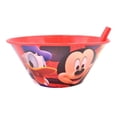 thumbnail image 1 of Tazón con Popote Regalos Siglo XXI Disney Mickey Mouse Rojo 400 ml, 1 of 3