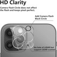 thumbnail image 5 of 3PCS Rear Back Camera Lens Protector Tempered Glass for iPhone 15 Pro/15 Pro Max - HD Clear Full Coverage Guard, 5 of 5