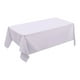thumbnail image 2 of Mantel Rectangular Grande de Plástico | Mantel Desechable para Fiestas de 183 X 137 Cm | Mantel Impermeable y Fácil de Limpiar para Eventos y Banquetes | Paquete de 1 Color Liso, 2 of 6